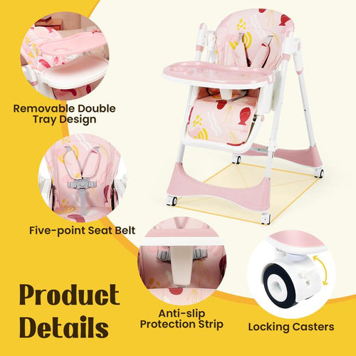 5-in-1 Baby High Chair for Babies and Toddlers
