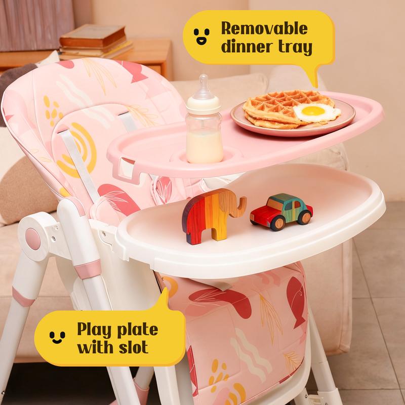 5-in-1 Baby High Chair for Babies and Toddlers