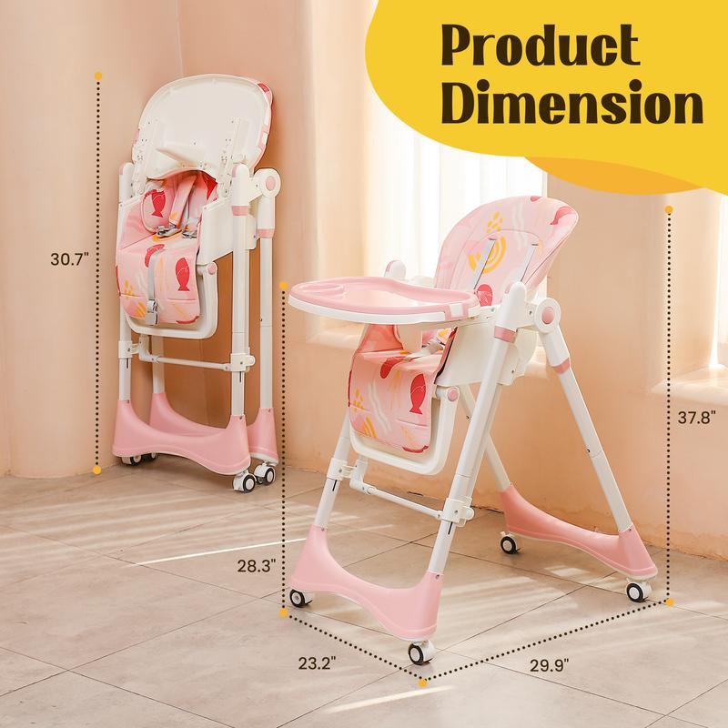 5-in-1 Baby High Chair for Babies and Toddlers