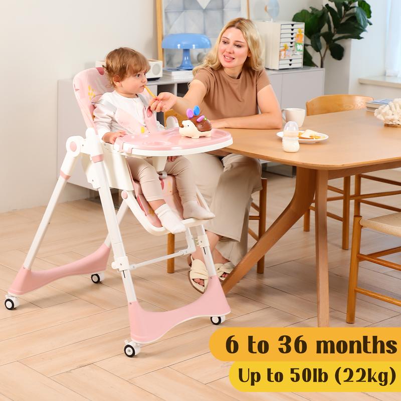 5-in-1 Baby High Chair for Babies and Toddlers